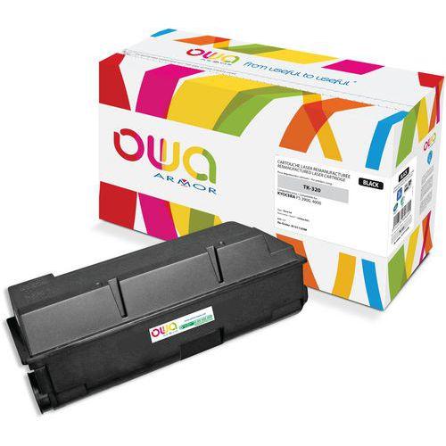 Illustration de : Toner remanufacturé TK-320 - Noir - Owa