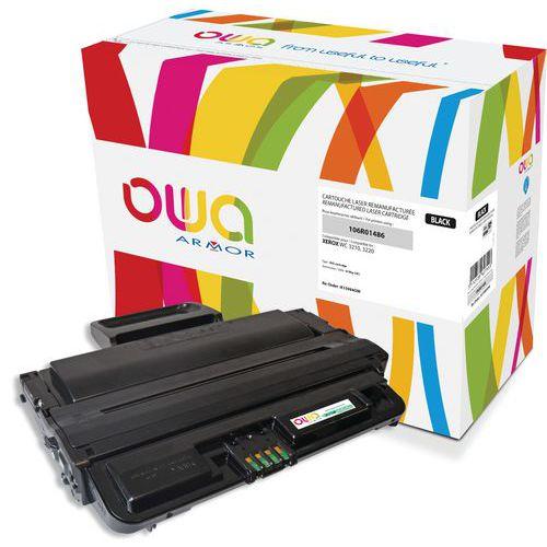Illustration de : Toner remanufacturé Xeros 106R01486 - Noir - Owa