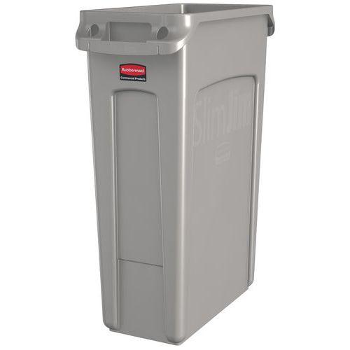 Collecteur Slim Jim avec conduits d'aération 87 L Rubbermaid thumbnail image 1