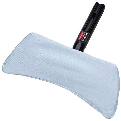 Illustration de : Frange spéciale verre pour support flexible, _Rubbermaid