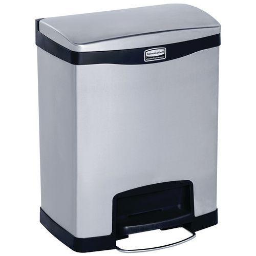 Collecteur Slim Jim Step On Front Step 30 L inox mat, noir thumbnail image 1