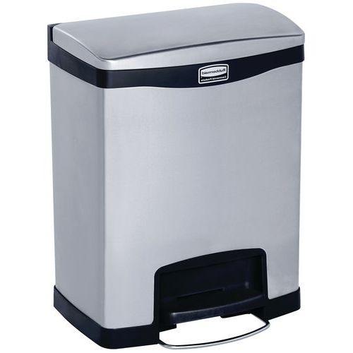 Collecteur Slim Jim Step On Front Step Recycling Inox 30 L thumbnail image 1