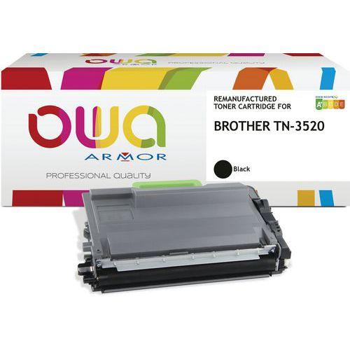 Toner remanufacturé BROTHER TN-3520 - Noir thumbnail image 1