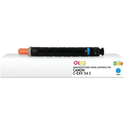Toner remanufacturé Canon C-EXV34 - Owa thumbnail image 1