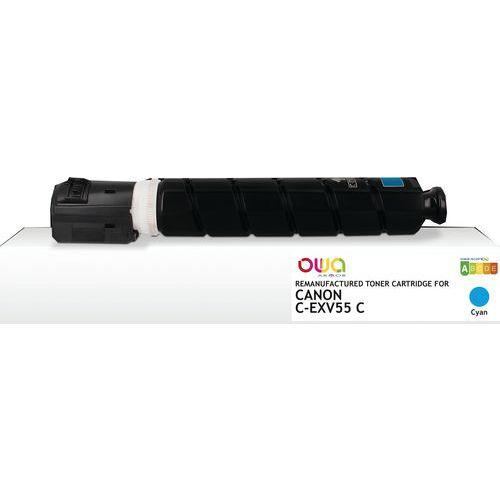 Illustration de : Toner remanufacturé Canon C-EXV55 - Owa