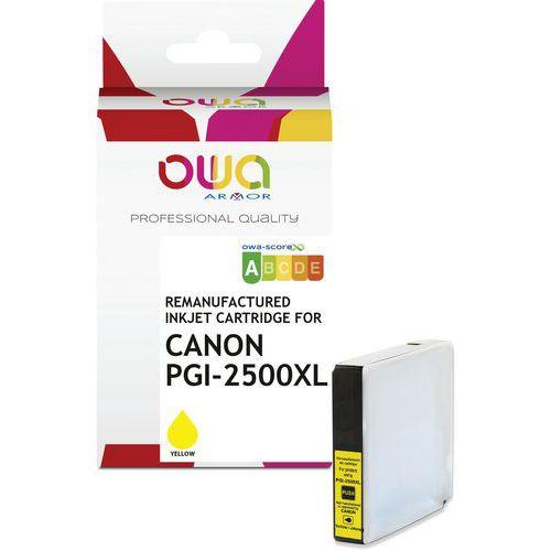 Cartouche d'encre remanufacturée Canon PGI-2500XL - Jaune thumbnail image 1