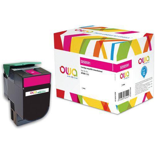 Toner remanufacturé Epson C 13 S0 50591 - Cyan thumbnail image 1