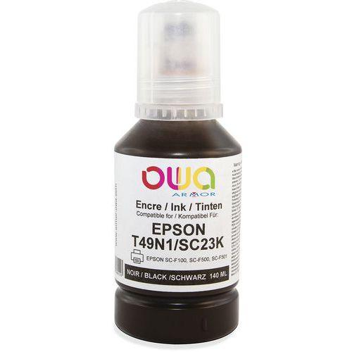 Bouteille d'encre compatible Epson T49N - Noir thumbnail image 1