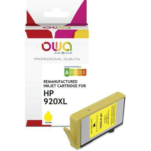 Cartouche d'encre remanufacturée HP 920XL - Jaune thumbnail image 1
