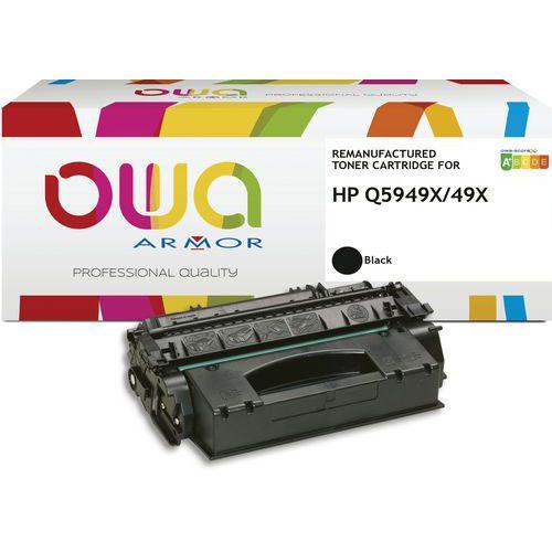 Toner remanufacturé HP Q5949X - Noir thumbnail image 1