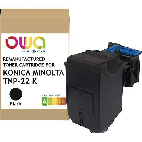 Toner remanufacturé Konica Minolta TNP22K - Noir thumbnail image 1