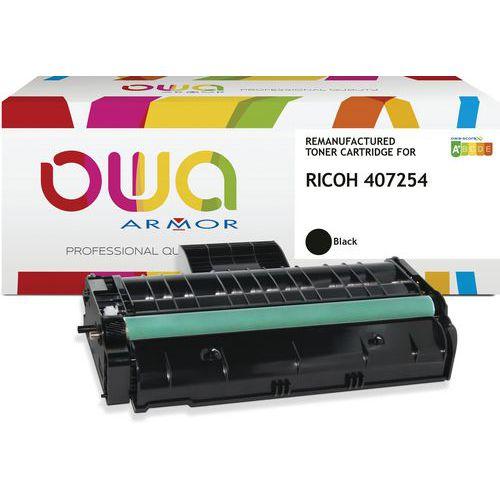 Toner remanufacturé Ricoh 407254 - Noir thumbnail image 1