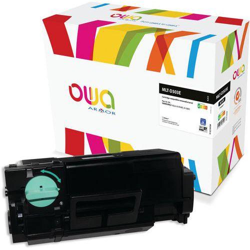 Illustration de : Toner remanufacturé Samsung MLT-D 303 E/ELS - Noir - Owa