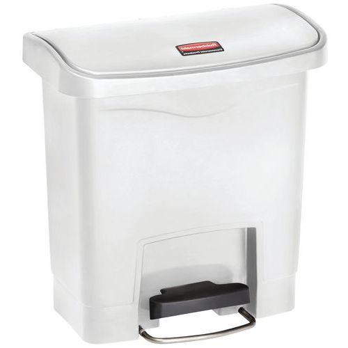 Illustration de : Collecteur Slim Jim Step On Front Step plastique 15 L_Rubbermaid