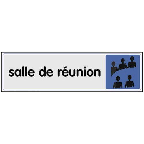 Panneau de signalisation en plexiglas - Salle de réunion thumbnail image 1