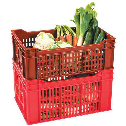 Illustration de : Bac à décrochement - Longueur 550 mm - 50 L - Schoeller Allibert