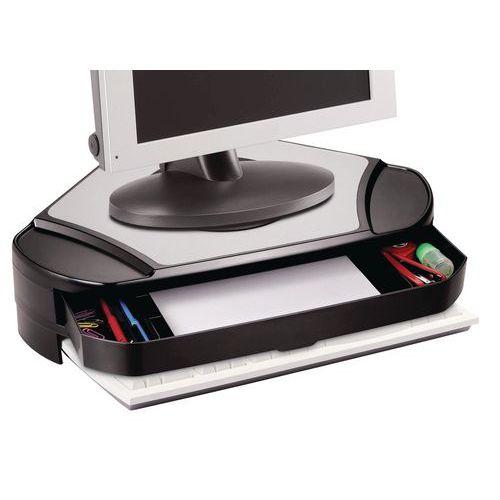 Illustration de : Support écran d'angle - Desq