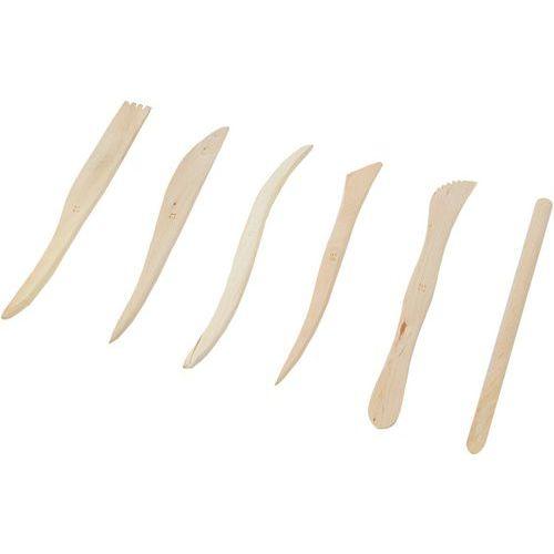 Illustration de : Set de 6 ébauchoirs pour modelage