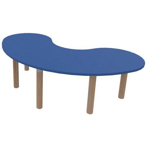 Illustration de : Table haricot 150x75 cm Filou - Manutan Expert
