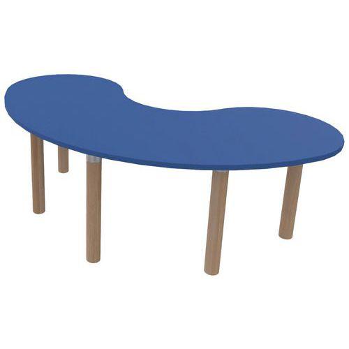 Table haricot Filou 150x75 cm T1 bleu delft thumbnail image 1