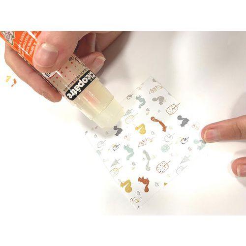 Illustration de : Lot 96 bâtons de colle transparente 8 g Cléostick - Cleopatre