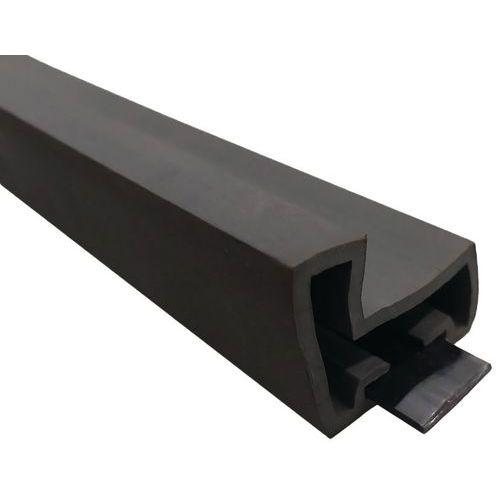 Joint anti pince doigts pour intèrieur porte classe feu 36mmx40mm l.2500mm noir thumbnail image 1