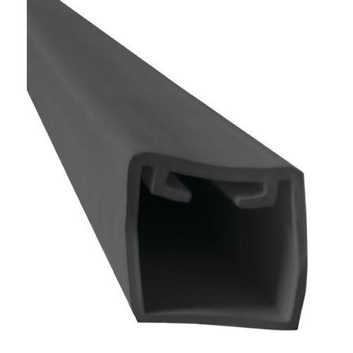 Joint anti pince doigts pour intèrieur porte classe feu 40mmx40mm l.1400mm noir thumbnail image 1
