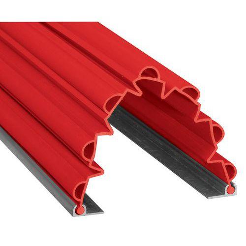 Kit Garomin feu N 1 7SP+rail+vis+adhésif l.2050mm rouge thumbnail image 1