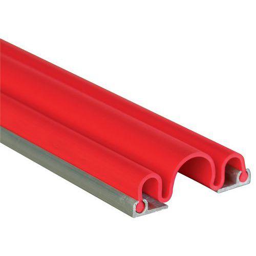 Kit Garomin feu N 2 3SP+rail+vis+adhésif L.1400mm rouge thumbnail image 1