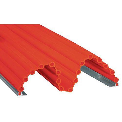 Kit Garomin feu N 4 17SP+rail+vis+adhésif L.1400mm rouge thumbnail image 1