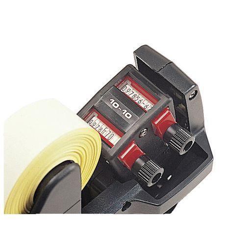 Illustration de : Étiquette pour pince à étiqueter - 1 ligne