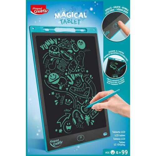 Illustration de : Tablette-ardoise effaçable à sec Magic Board grand format - Maped