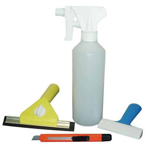 Illustration de : Kit de pose standard pour films