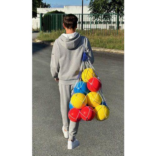 Illustration de : Filet 12 ballons mousse