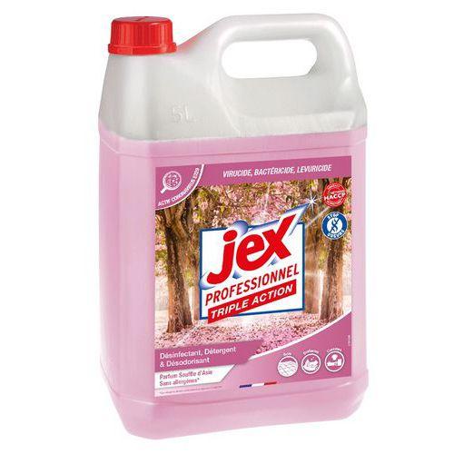 Nettoyant désinfectant Triple action Jex Pro- Bidon 5 L Note florale thumbnail image 1