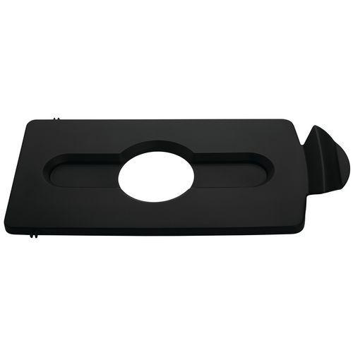 Couvercle boutoeilles/canettes recyclage Slim Jim noir thumbnail image 1