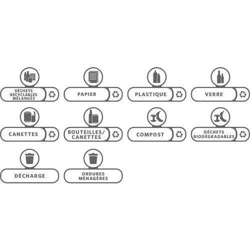 Illustration de : Etiquettes Slim Jim_Rubbermaid