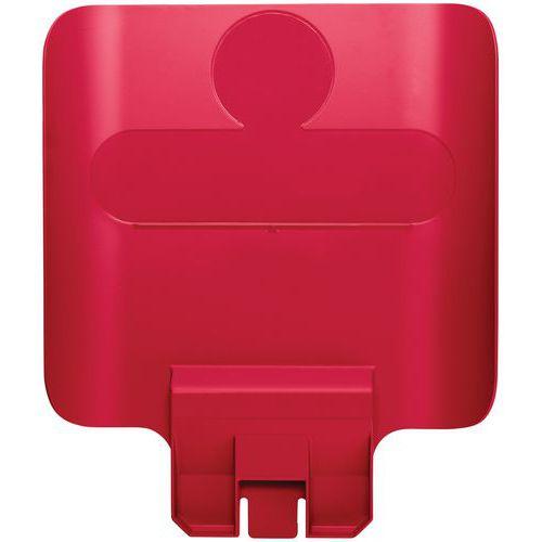 Panneau pour station de recyclage Slim Jim rouge thumbnail image 1