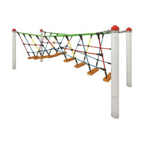 Illustration de : Le Mini Parcours à lattes de bois Huck