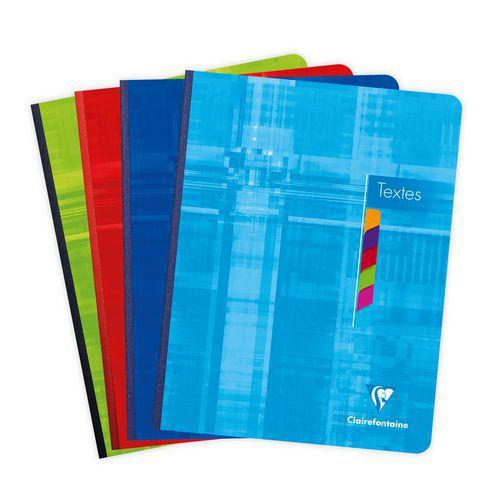 Illustration de : Cahier de textes brochure 17x22 cm seyès - Clairefontaine