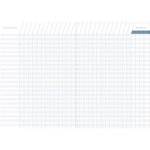 Illustration de : Agenda de bord enseignant piqué A4 - Clairefontaine