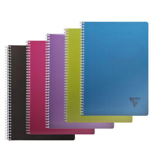 Illustration de : Cahier reliure intégrale Linicolor A4 Intensive - Clairefontaine