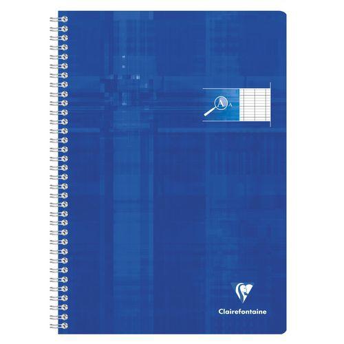 Cahier reliure intégrale déficients visuels 21x29,7cm 100p séyès noir 2,5mm 10/10 thumbnail image 1