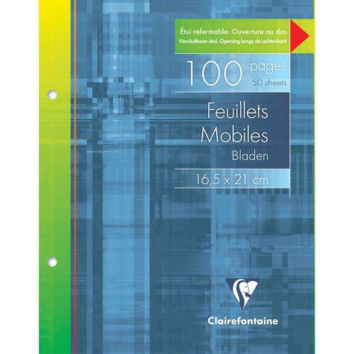Feuillets mobiles sous étui 16,5x21 cm - Clairefontaine thumbnail image 1
