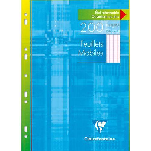 Feuillets mobiles s/étui 21x29,7cm 200p séyès thumbnail image 1