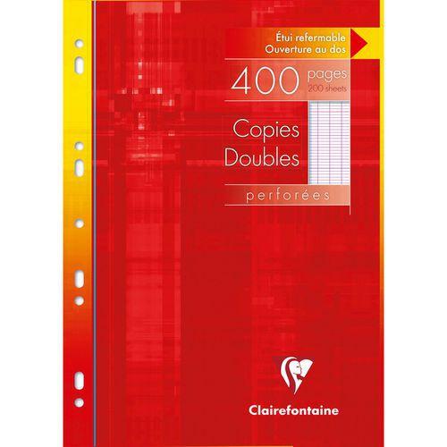 Copies doubles perforées s/étui 21x29,7cm 400p séyès thumbnail image 1