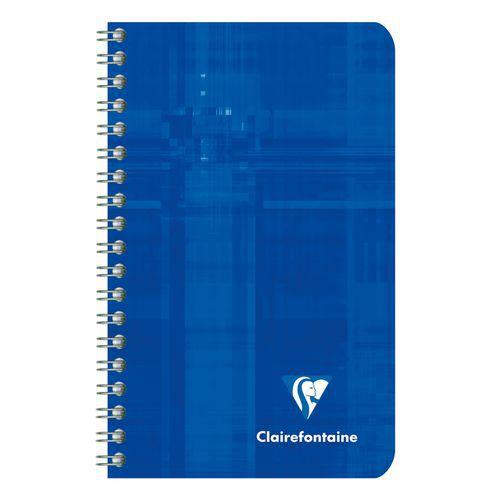 Illustration de : Carnet reliure intégrale 7,5x12 cm - Clairefontaine