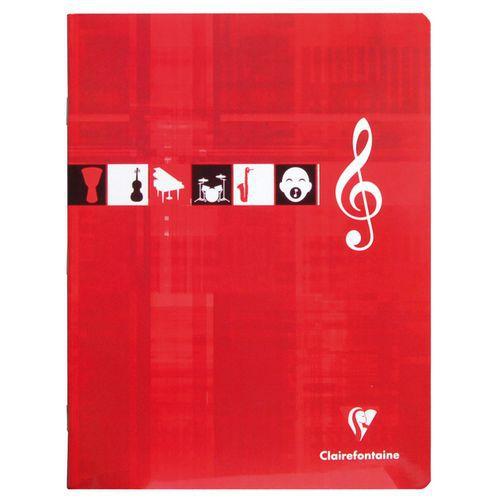 Piqûre Musique & Chant 17x22cm 56p ligné thumbnail image 1