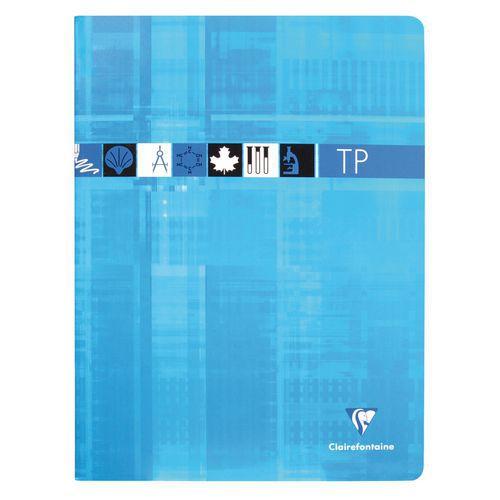 Cahier Travaux Pratiques 24x32 cm piqué Seyès Uni - Clairefontaine thumbnail image 1