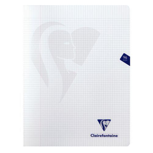 Mimesys cahier piqué polypro 24x32cm 96p Q.5x5 + marge coloris assortis thumbnail image 1